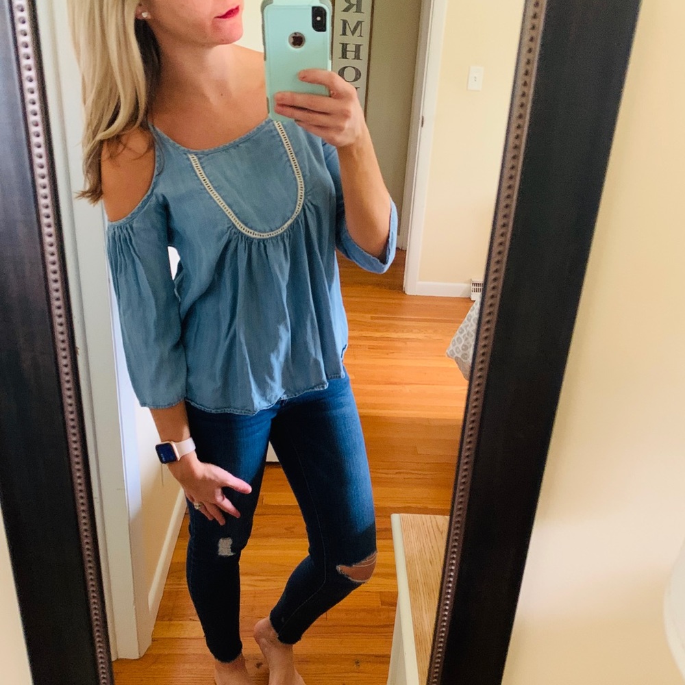 Cold Shoulder Top
